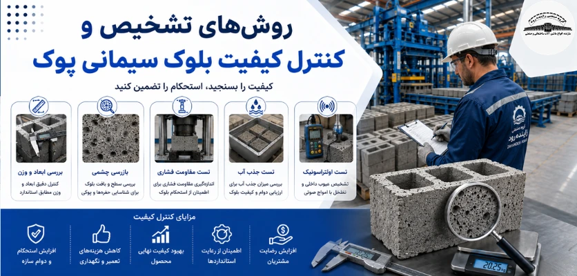 روش های تشخیص - پوک شدن بلوک سیمانی