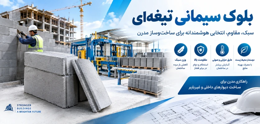 بلوک سیمانی تیغه‌ای - بلوک سیمانی تیغه‌ای