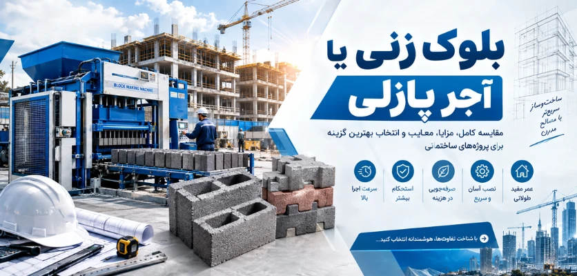 بلوک زنی یا آجر پازلی - بلوک زنی یا آجر پازلی