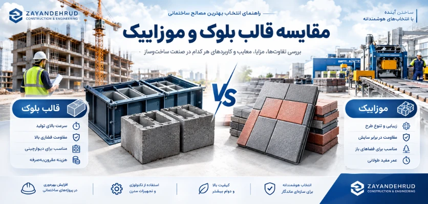 مقایسه قالب بلوک با موزاییک - بلوک زنی یا موزاییک سازی